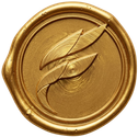 selo dourado com a marca da escola cristã For Life School